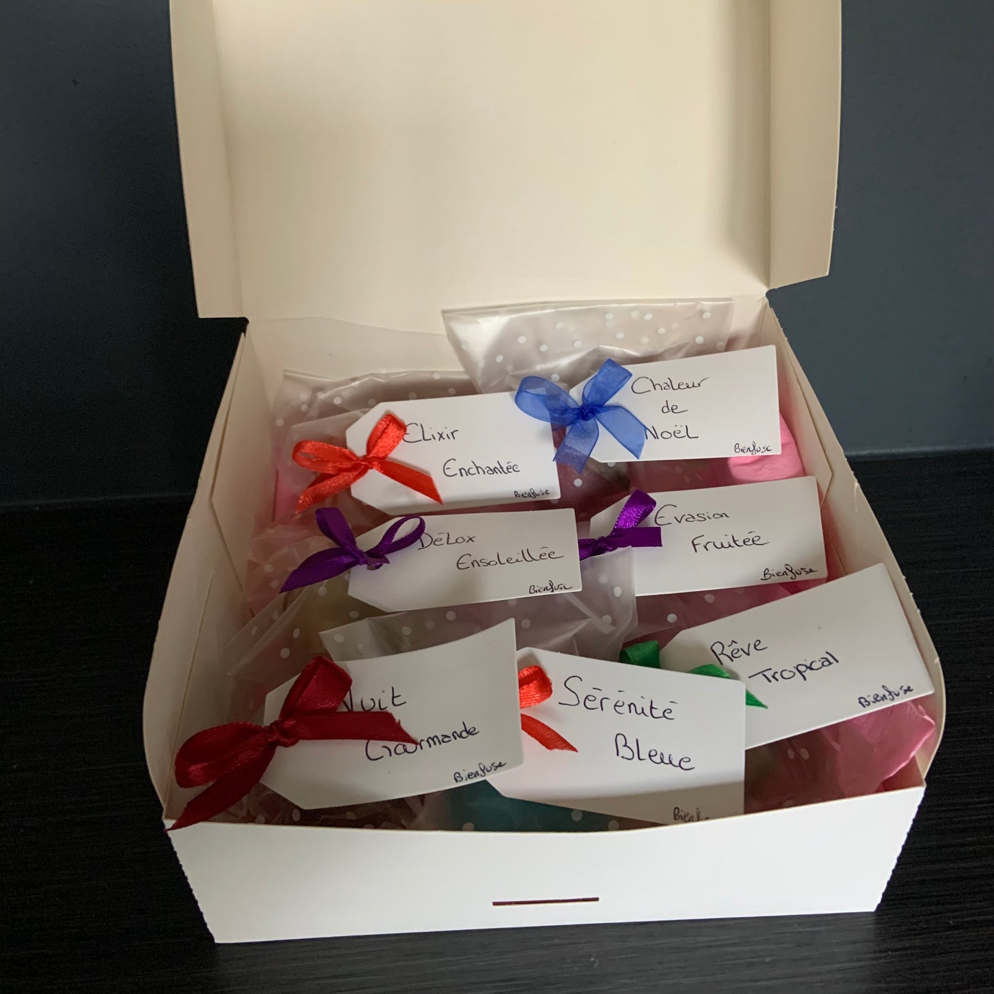 Box Dégustation 7 Bombes Tasse